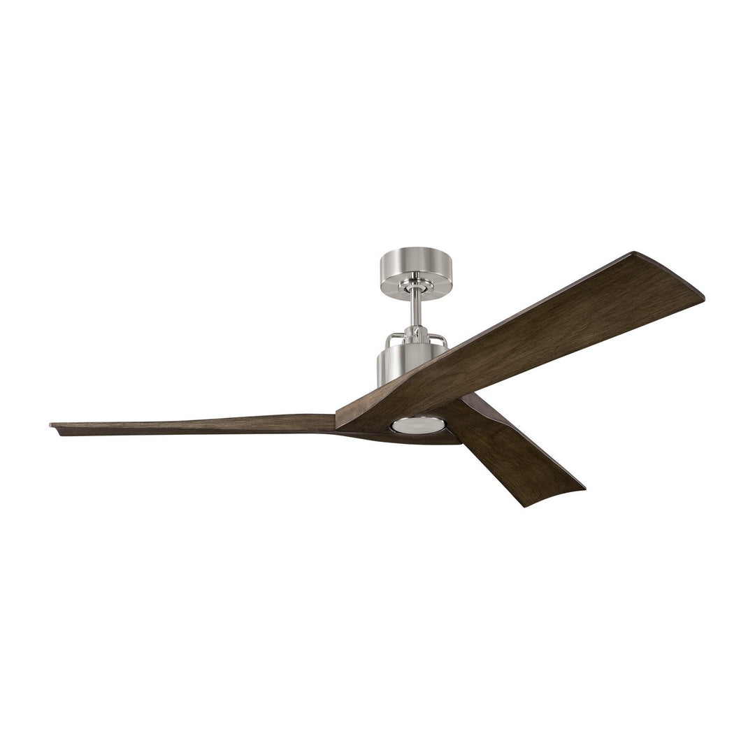 Alma 52"Ceiling Fan in Brushed Steel - available from The Lighting Shoppe, trusted by Canadian homeowners
