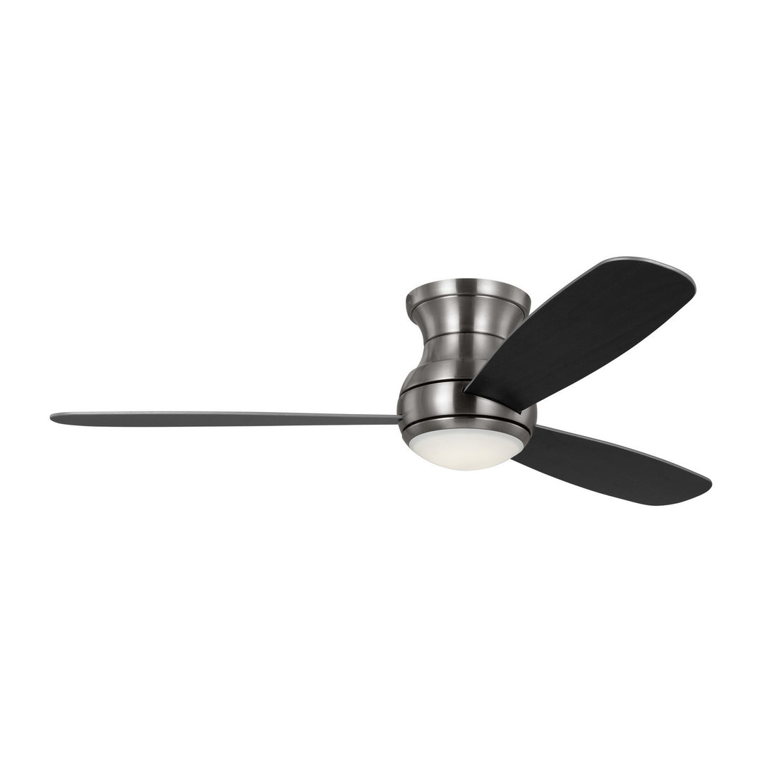 Orbis 52" Ceiling Fan in Brushed Steel - available from The Lighting Shoppe, trusted by Canadian homeowners