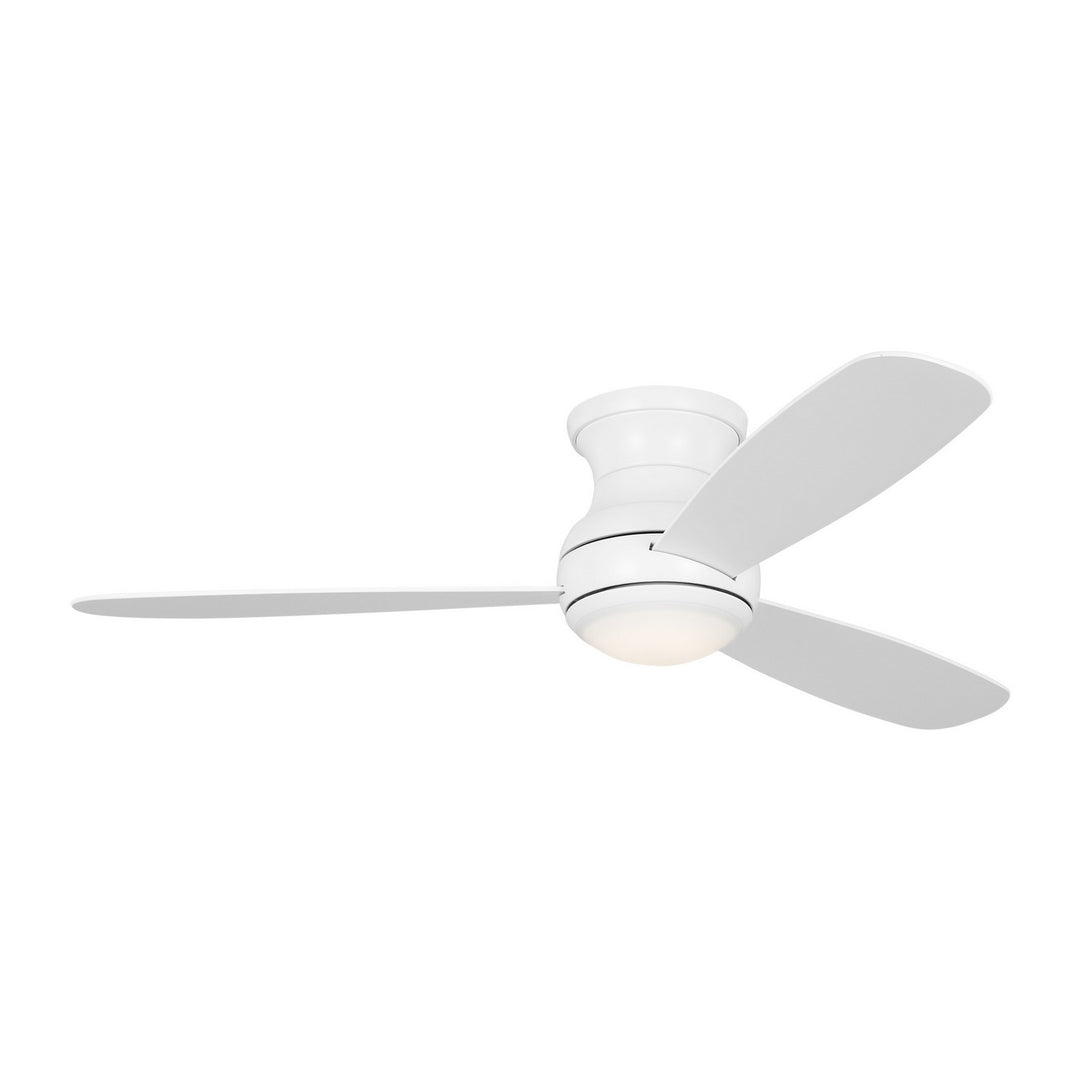 Orbis 52" Ceiling Fan in Matte White - available from The Lighting Shoppe, trusted by Canadian homeowners