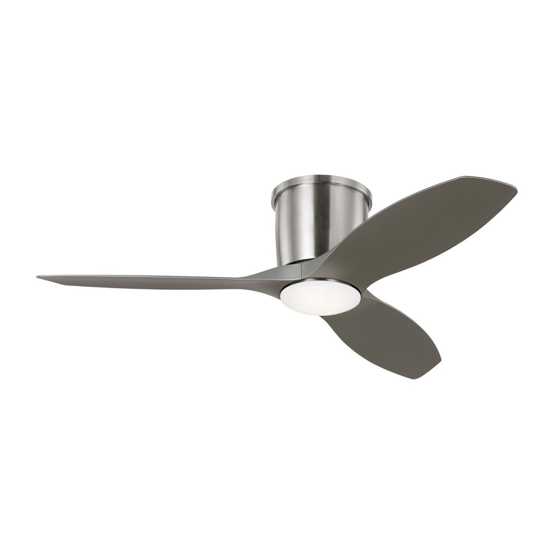 Titus 44" Ceiling Fan in Brushed Steel - available from The Lighting Shoppe, trusted by Canadian homeowners