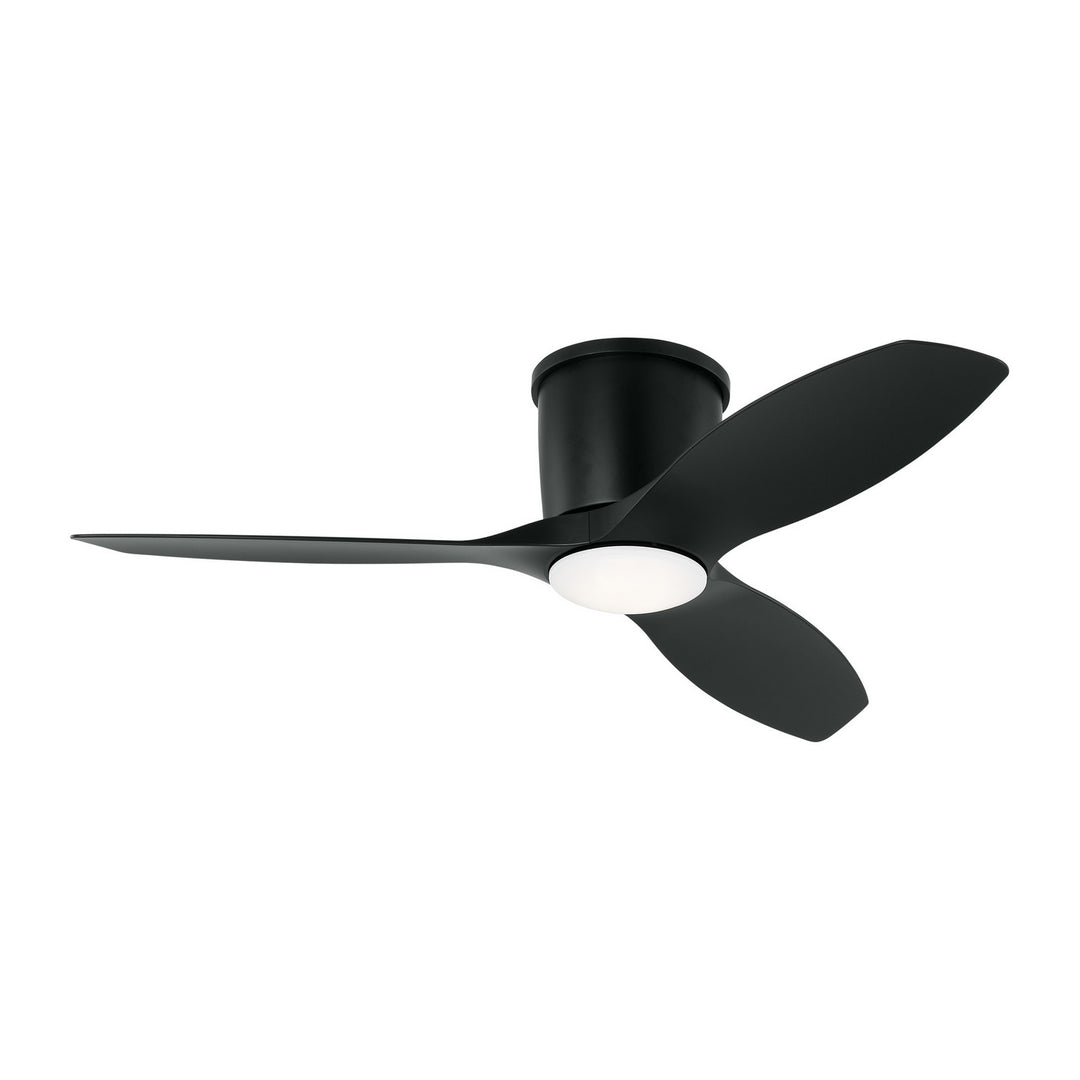 Titus 44" Ceiling Fan in Midnight Black - available from The Lighting Shoppe, trusted by Canadian homeowners