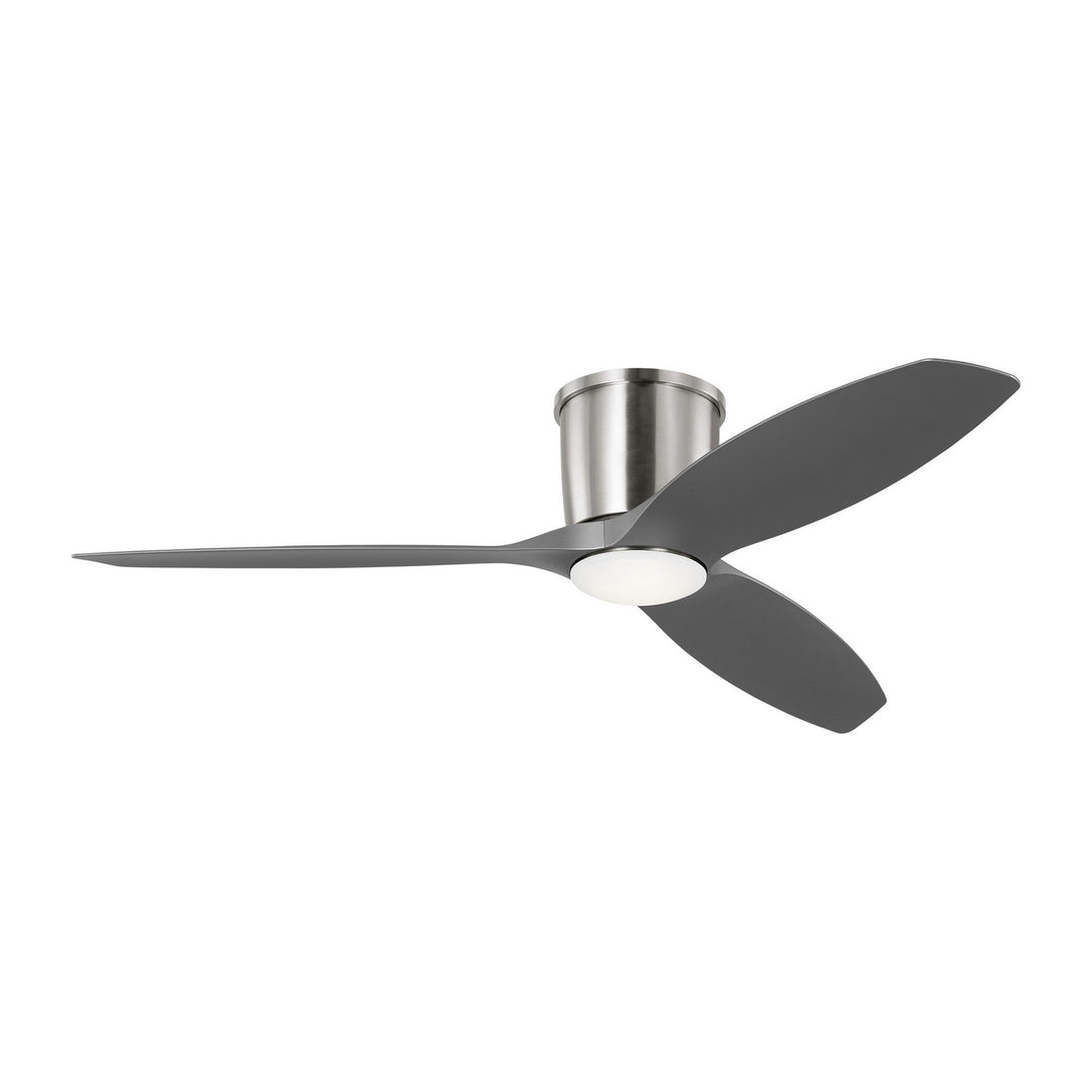 Titus 52" Ceiling Fan in Brushed Steel - available from The Lighting Shoppe, trusted by Canadian homeowners