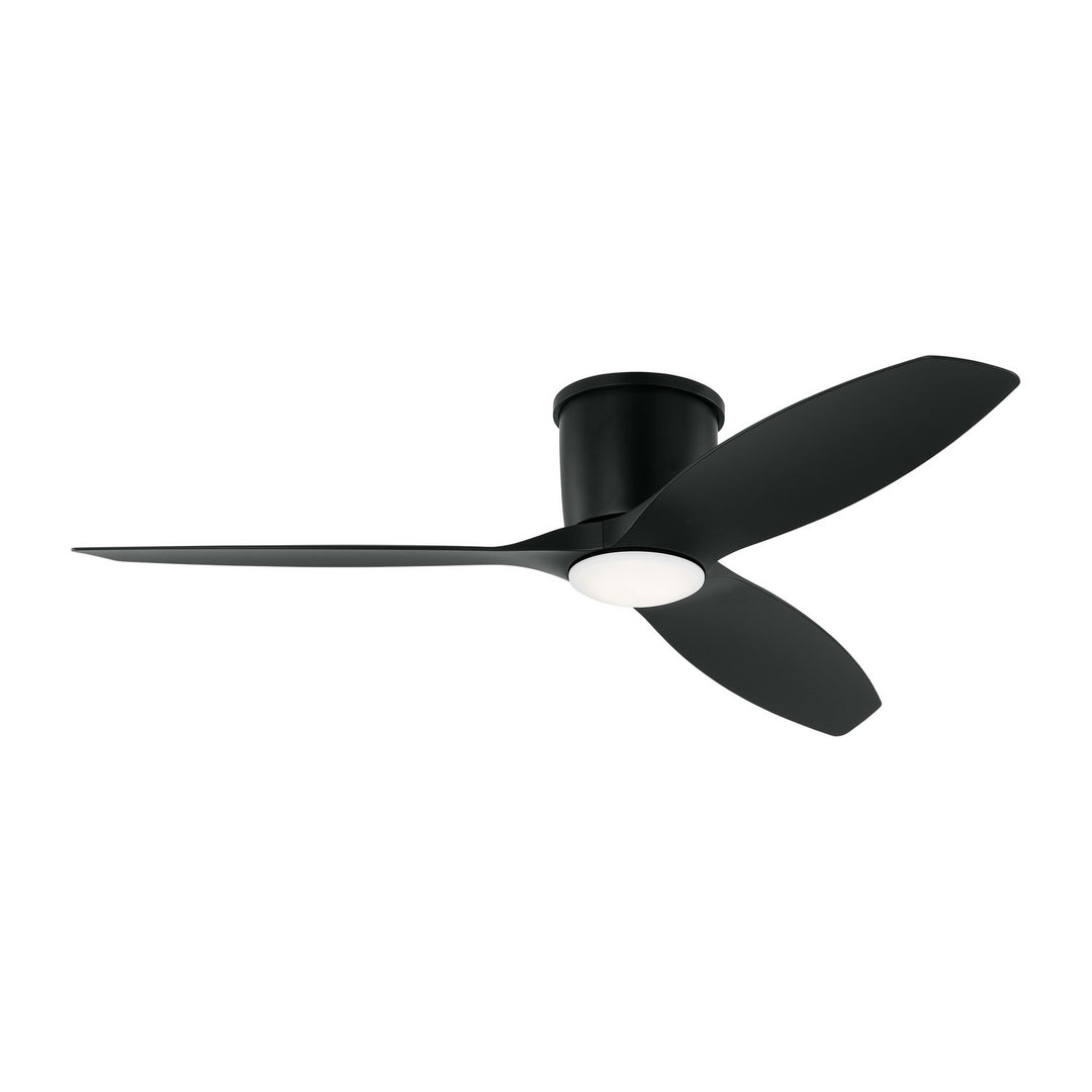 Titus 52" Ceiling Fan in Midnight Black - available from The Lighting Shoppe, trusted by Canadian homeowners