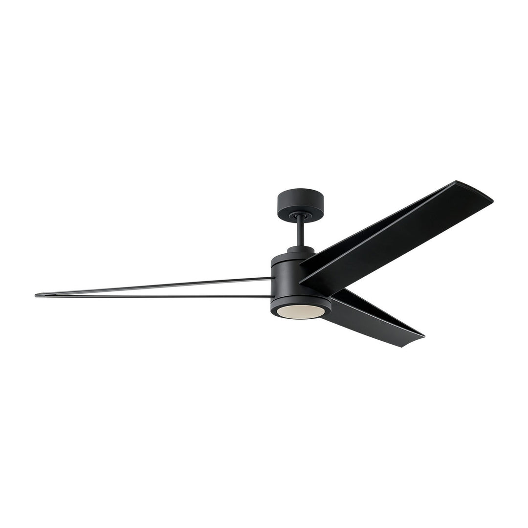 Armstrong 60"Ceiling Fan in Midnight Black - available from The Lighting Shoppe, trusted by Canadian homeowners