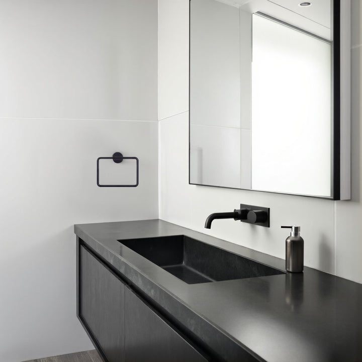 Canarm Canada - BA108A09BK - Towel Ring - Varen - Matte Black