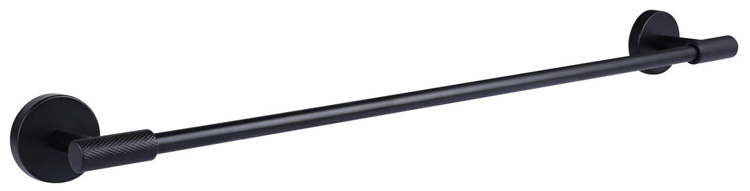 Varen Towel Bar in Matte Black - available from The Lighting Shoppe, trusted by Canadian homeowners