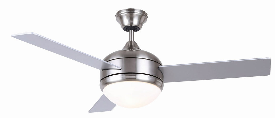 Calibre 48"Ceiling Fan in Brushed Pewter - available from The Lighting Shoppe, trusted by Canadian homeowners