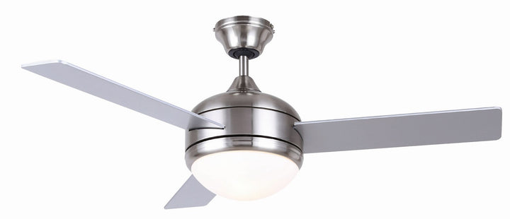Calibre 48"Ceiling Fan in Brushed Pewter - available from The Lighting Shoppe, trusted by Canadian homeowners
