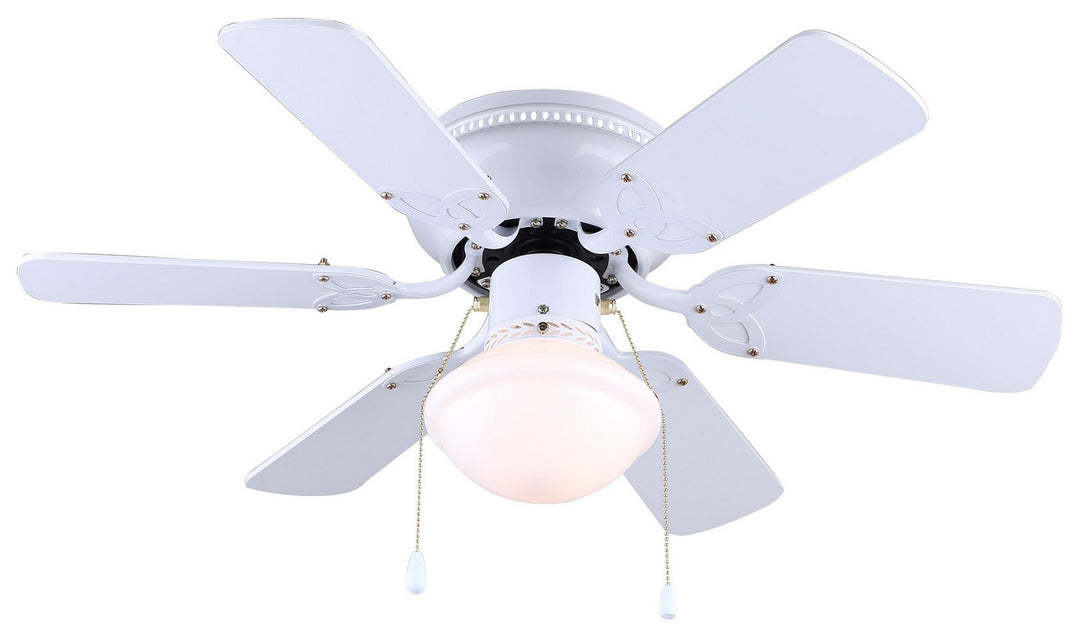 Twister 30"Ceiling Fan in White - available from The Lighting Shoppe, trusted by Canadian homeowners