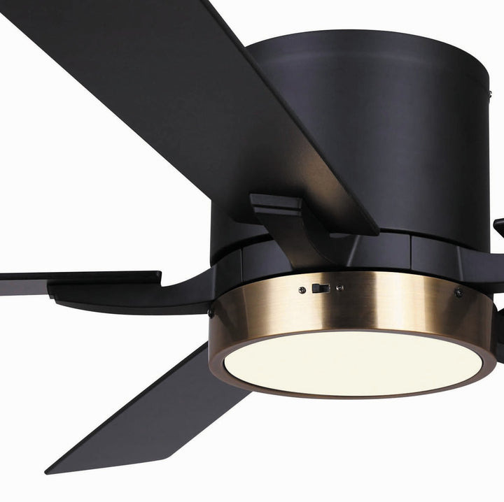Canarm Canada - CF52QUI5BKG - 52" Ceiling Fan - Quinn - Matte Black And Gold