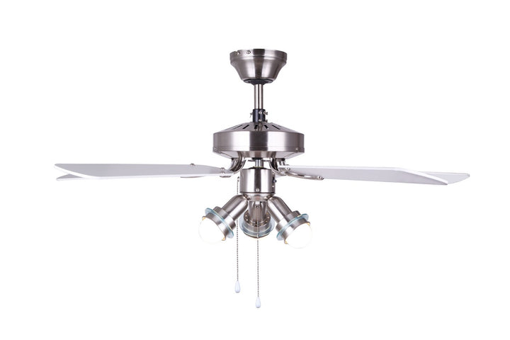 Catalystii 42"Ceiling Fan in Brushed Pewter - available from The Lighting Shoppe, trusted by Canadian homeowners
