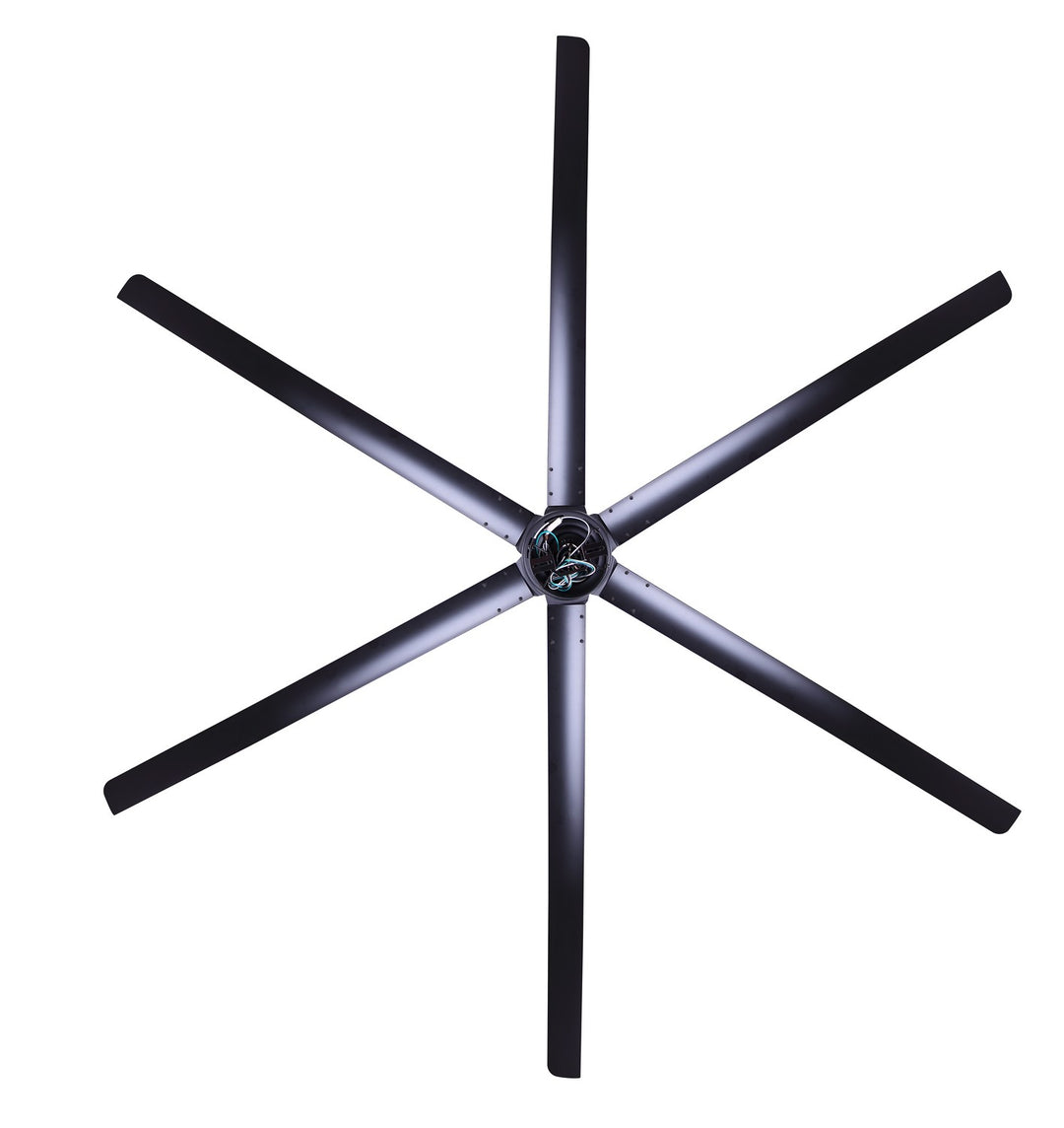 Canarm Canada - CP120BK - 120" Ceiling Fan - Fanbos - Matte Black