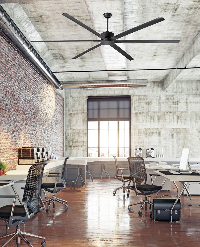 Canarm Canada - CP96BK - 96"Ceiling Fan - Fanbos - Matte Black