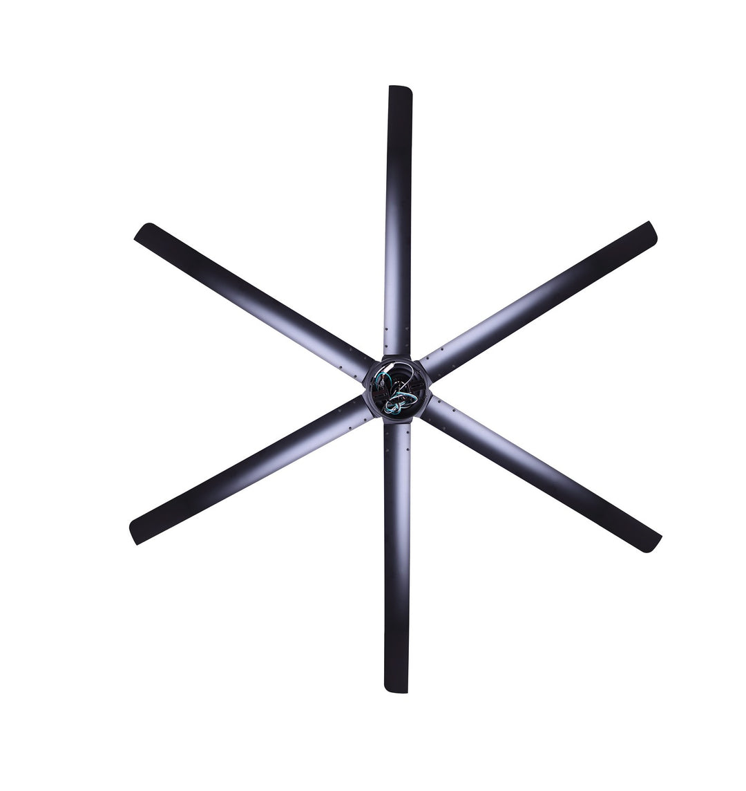 Canarm Canada - CP96BK - 96" Ceiling Fan - Fanbos - Matte Black