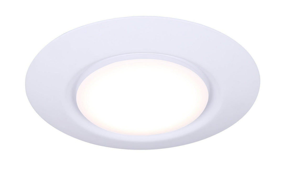Led 6" White LED Disc Light in White - available from The Lighting Shoppe, trusted by Canadian homeowners