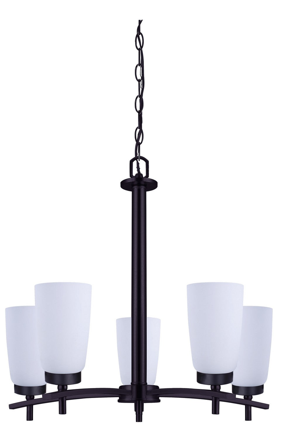 Canarm Canada - ICH326A05BK - Five Light Chandelier - Portia - Matte Black