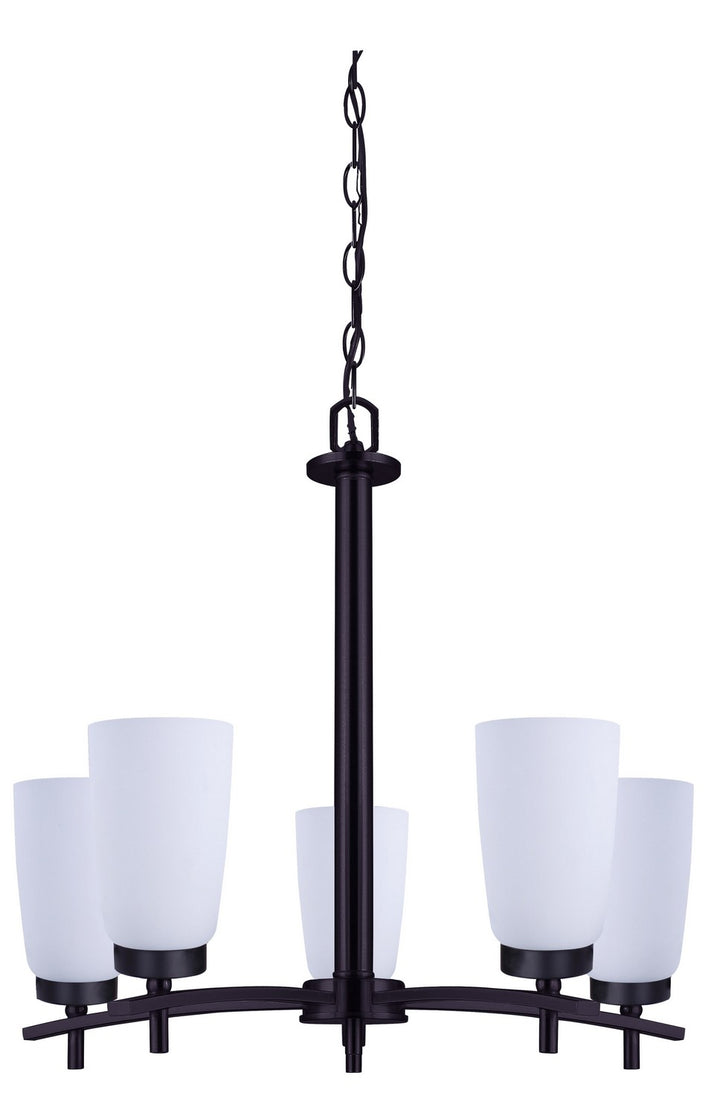 Canarm Canada - ICH326A05BK - Five Light Chandelier - Portia - Matte Black