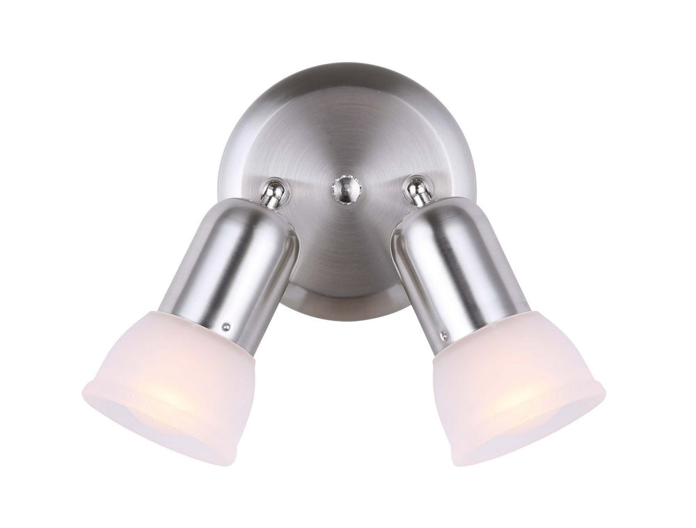 Canarm Canada - ICW9251 - Two Light Track Lighting - Jasper - Brushed Pewter