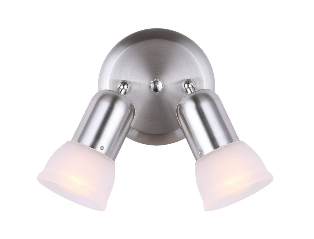 Canarm Canada - ICW9251 - Two Light Track Lighting - Jasper - Brushed Pewter