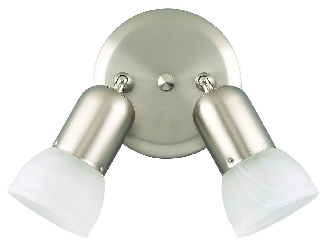 Jasper Two Light Track Lighting in Brushed Pewter - available from The Lighting Shoppe, trusted by Canadian homeowners