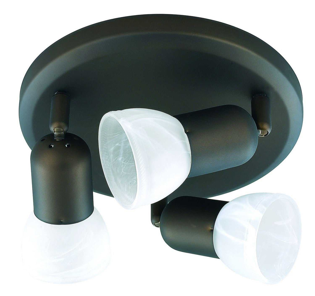 Jasper Three Light Track Lighting in Oil Rubbed Bronze Canarm Canada
