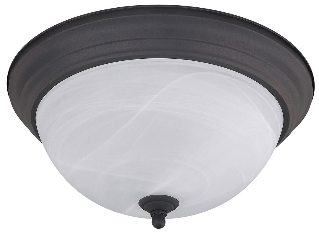 Ifm415 Orb Three Light Flush Mount in Oil Rubbed Bronze - available from The Lighting Shoppe, trusted by Canadian homeowners