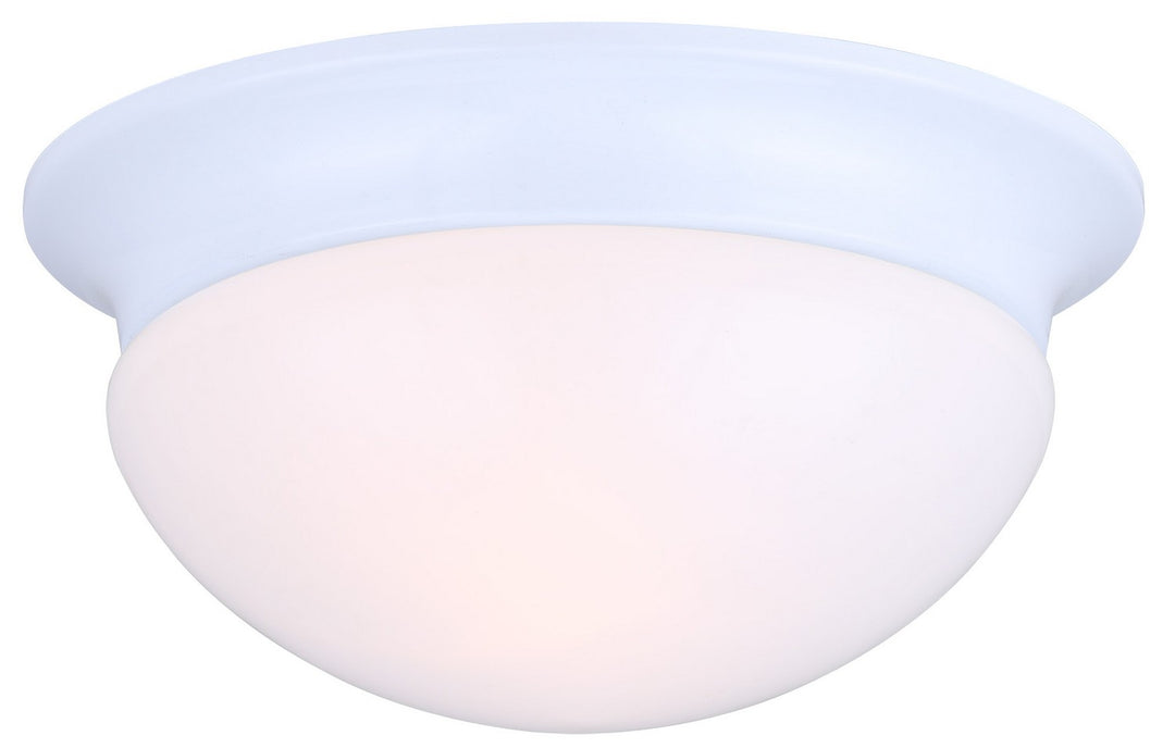 Ifm59 Wh One Light Flush Mount in White - available from The Lighting Shoppe, trusted by Canadian homeowners