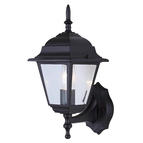 Outdoor One Light Outdoor Lantern in Black - available from The Lighting Shoppe, trusted by Canadian homeowners