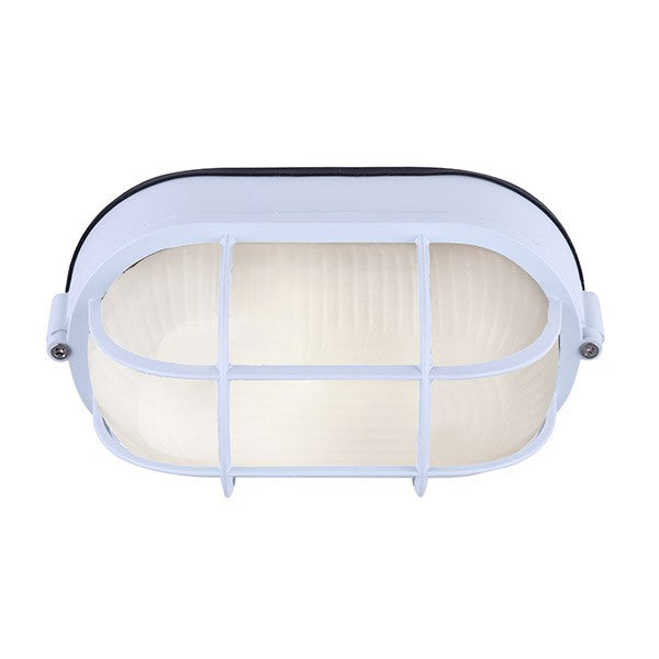 Marine One Light Outdoor Lantern in White - available from The Lighting Shoppe, trusted by Canadian homeowners