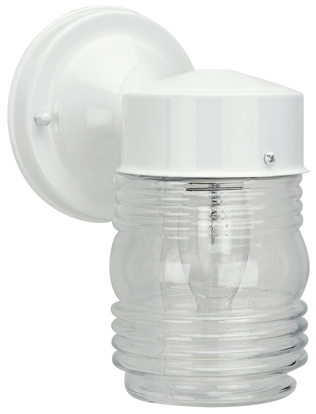 Outdoor One Light Outdoor Lantern in White - available from The Lighting Shoppe, trusted by Canadian homeowners