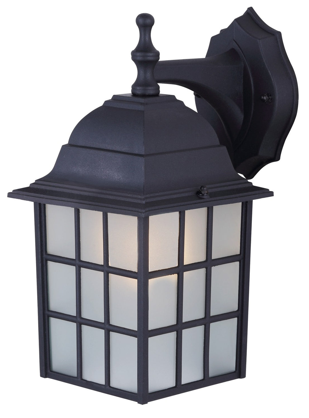 Outdoor One Light Outdoor Lantern in Black - available from The Lighting Shoppe, trusted by Canadian homeowners