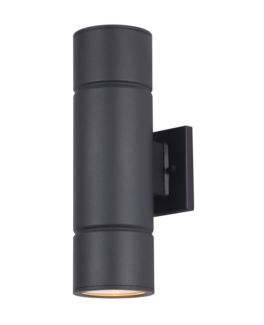 Taylin Two Light Outdoor Lantern in Black - available from The Lighting Shoppe, trusted by Canadian homeowners