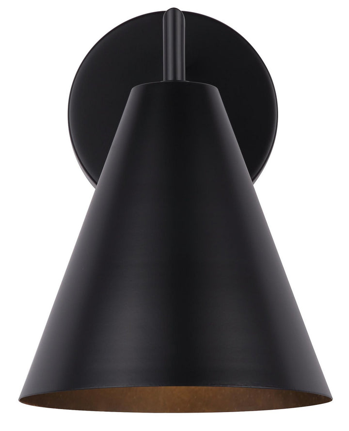 Canarm Canada - IOL579BK - One Light Outdoor Wall Mount - Emeri - Matte Black