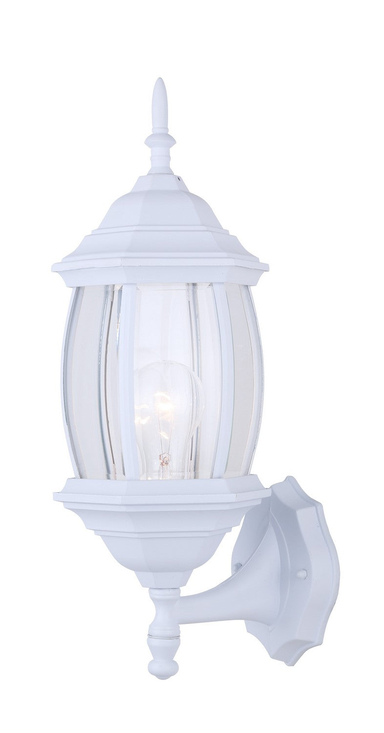 Outdoor One Light Outdoor Lantern in White - available from The Lighting Shoppe, trusted by Canadian homeowners