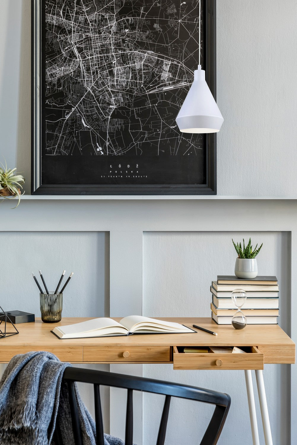 Canarm Canada - IPL1020A01WH - One Light Pendant - Byck - Matte White