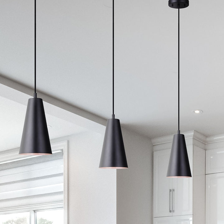 Canarm Canada - IPL1056A01BK - One Light Pendant - Orli - Matte Black
