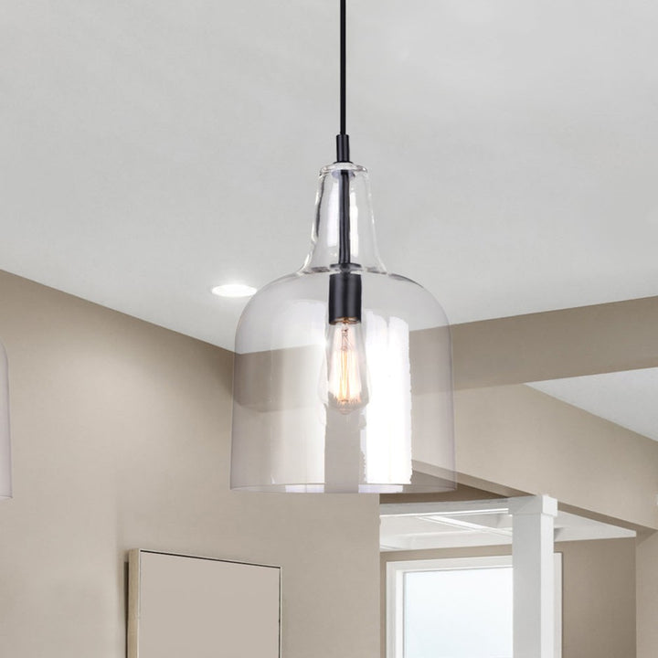 Canarm Canada - IPL1059A01BK10 - One Light Pendant - Keeva - Matte Black