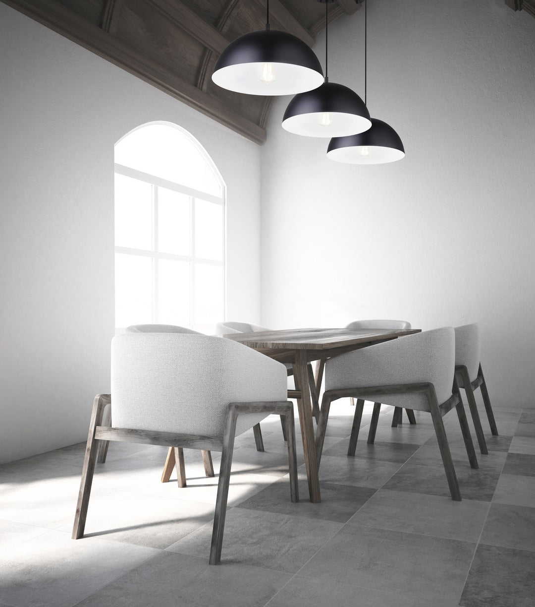 Canarm Canada - IPL734B01BK - One Light Pendant - Sadie - Matte Black