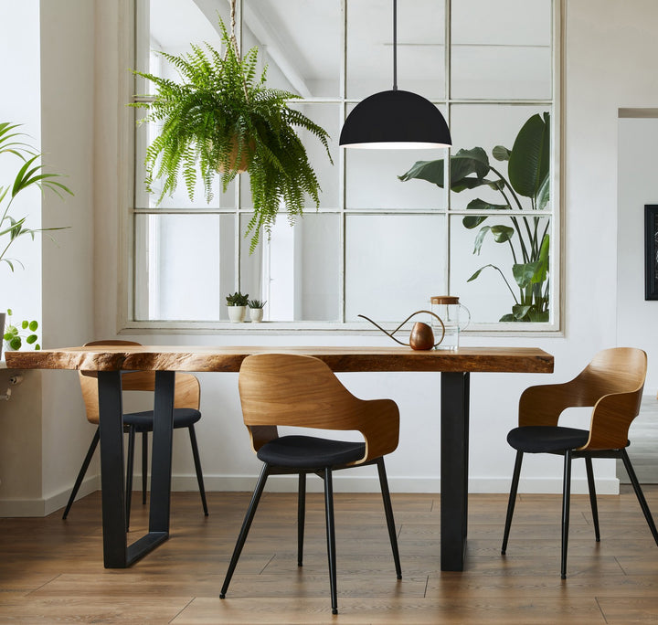 Canarm Canada - IPL734B01BK - One Light Pendant - Sadie - Matte Black