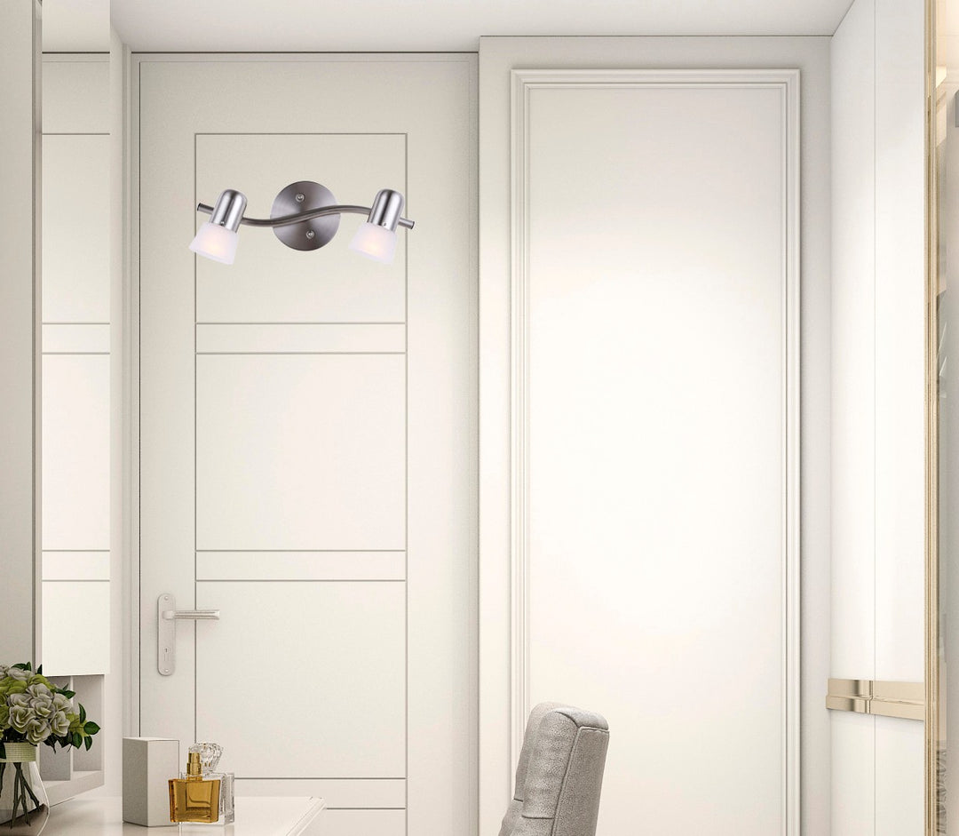 Canarm Canada - IT5251 - Two Light Track Lighting - Omni - Brushed Pewter