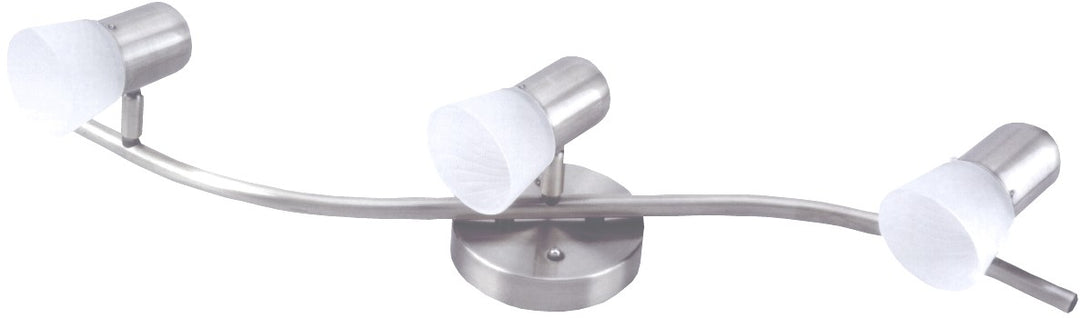 Omni Three Light Track Lighting in Brushed Pewter - available from The Lighting Shoppe, trusted by Canadian homeowners