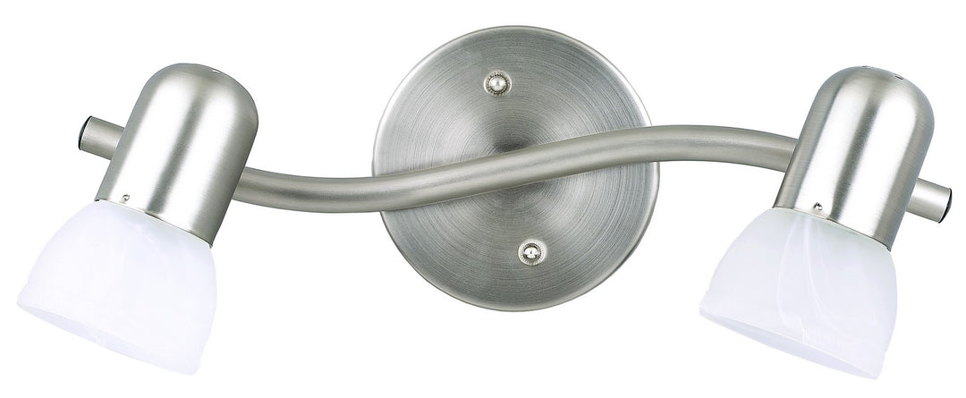Jasper Two Light Track Lighting in Brushed Pewter - available from The Lighting Shoppe, trusted by Canadian homeowners