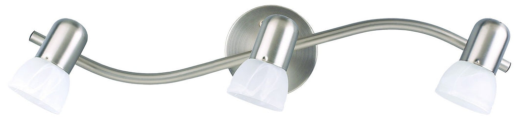 Jasper Three Light Track Lighting in Brushed Pewter - available from The Lighting Shoppe, trusted by Canadian homeowners