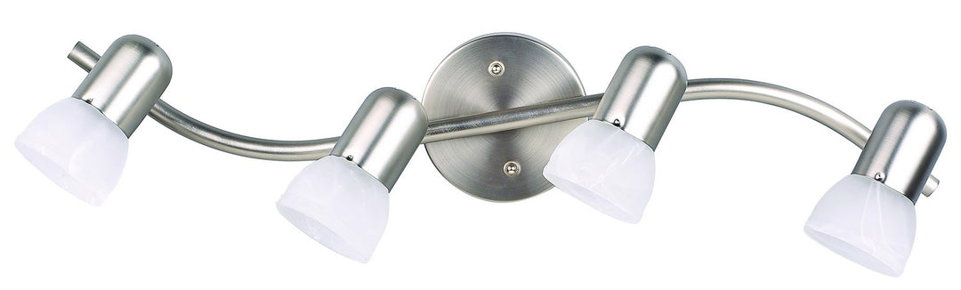 Canarm Canada - IT9451 - Four Light Track Lighting - Jasper - Brushed Pewter