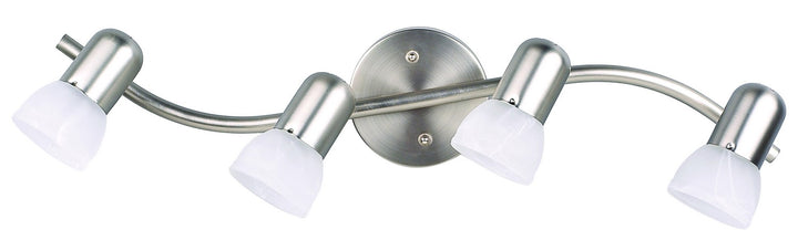 Canarm Canada - IT9451 - Four Light Track Lighting - Jasper - Brushed Pewter