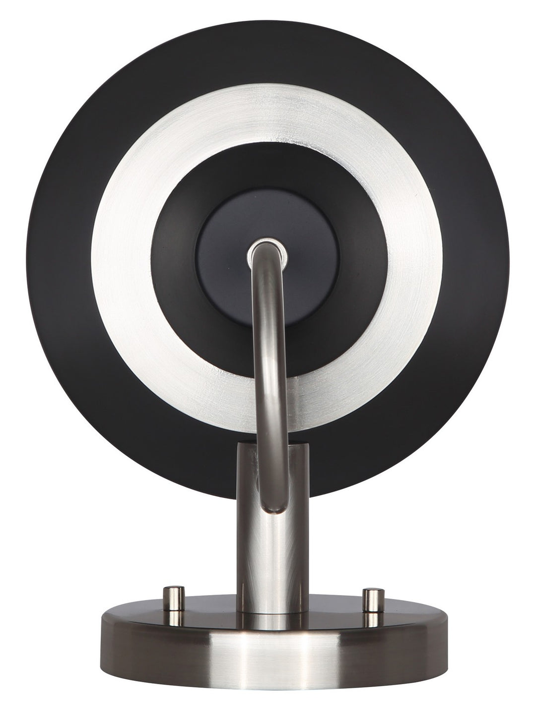 Canarm Canada - IVL1076A01BKN - One Light Vanity - Talia - Brushed Nickel/Matte Black