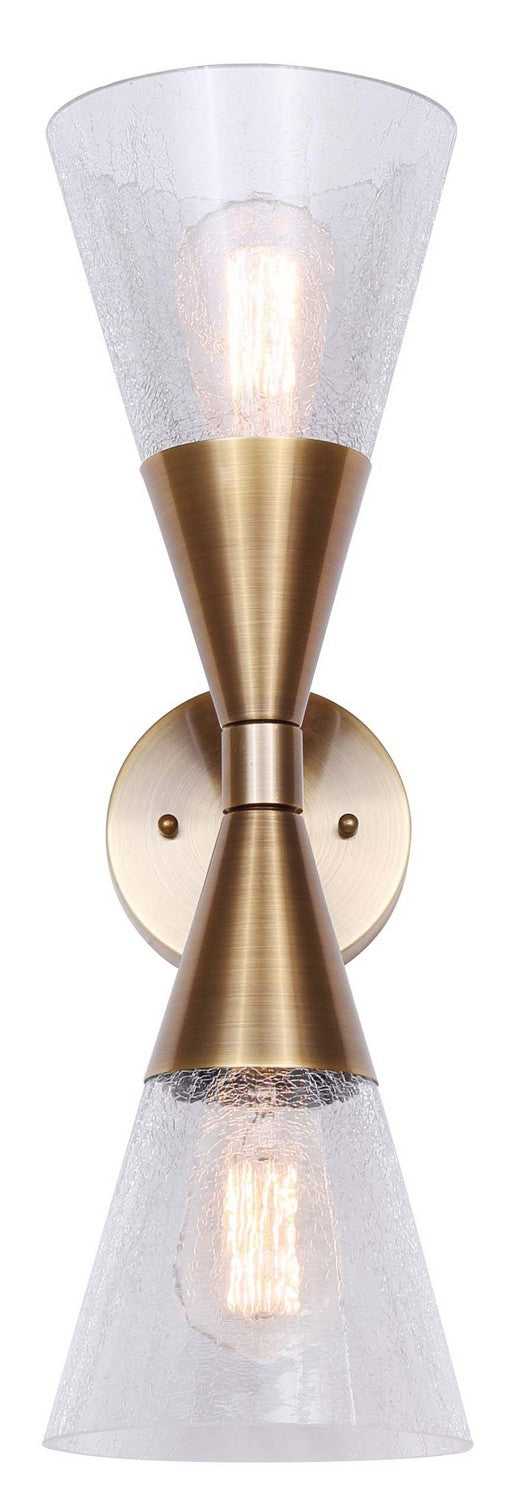 Canarm Canada - IWF1101A02GD - Two Light Wall Sconce - Lillian - Gold