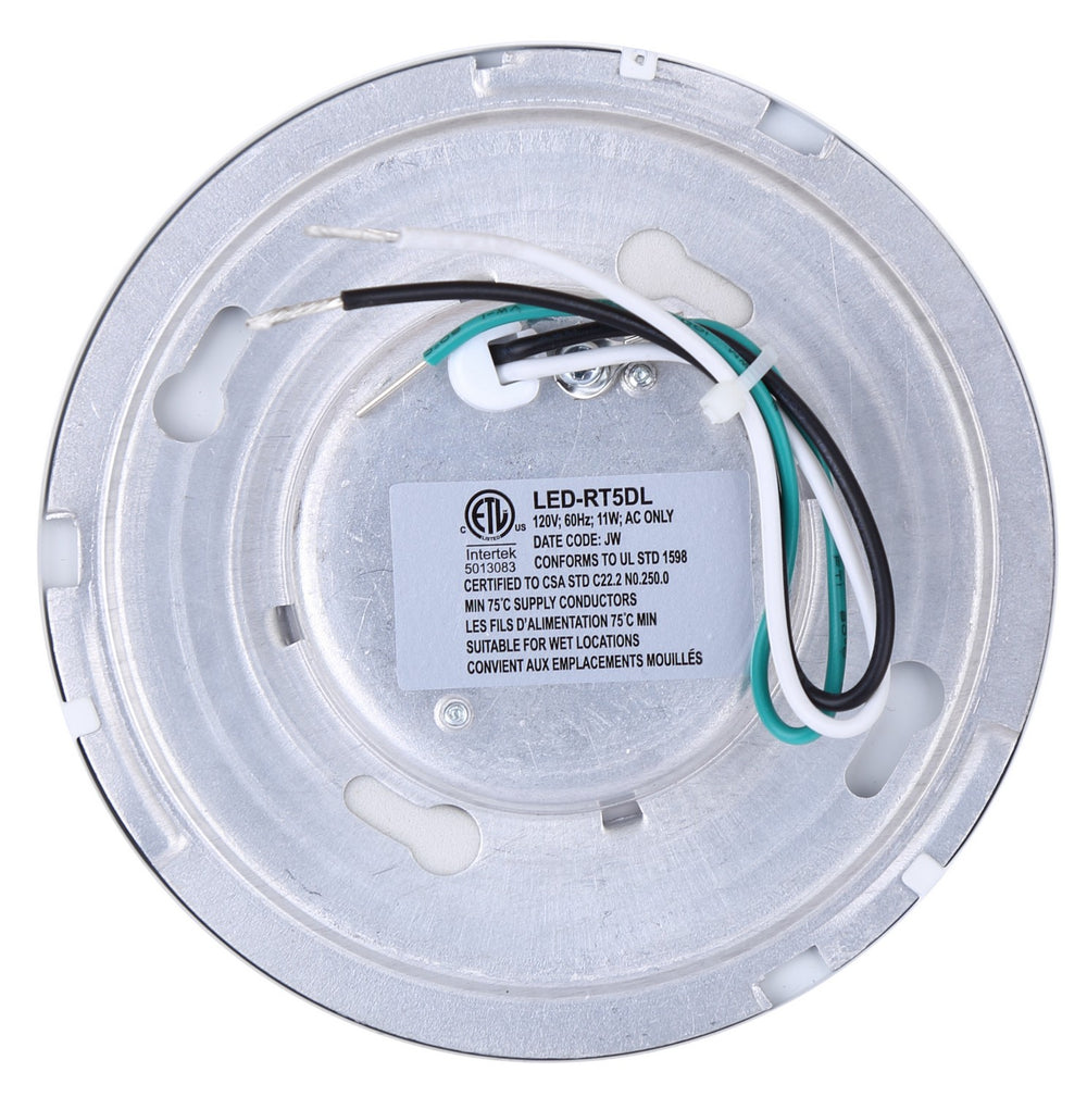 Canarm Canada - LED-RT5DL-WT-C - LED Disk Light - Led Disk 5" - White