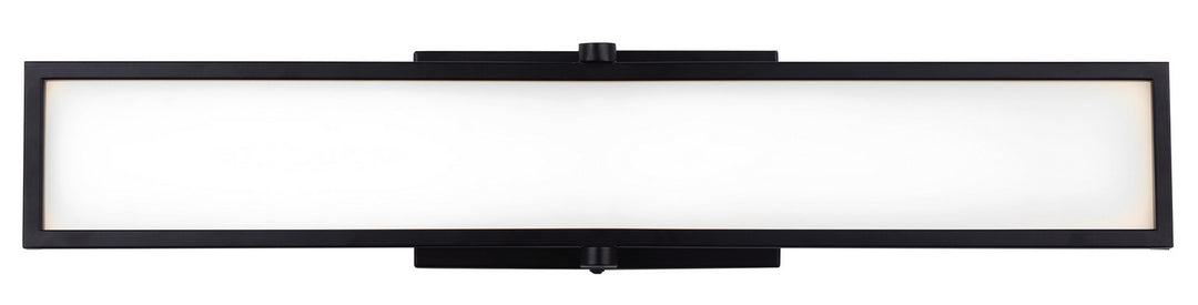 Pax LED Vanity in Matte Black - available from The Lighting Shoppe, trusted by Canadian homeowners