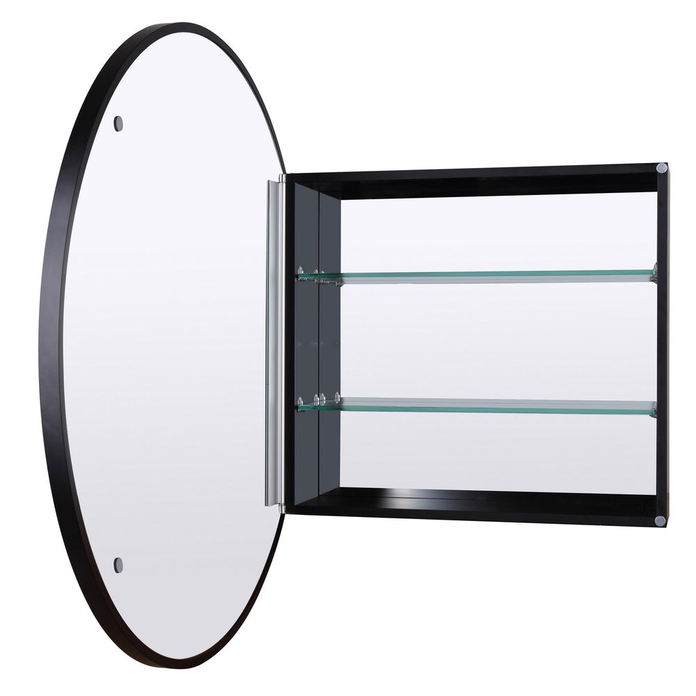 Canarm Canada - MCHDC1A2828MBK - Medicine Cabinet - Medicine Cablinet Matte Black - Matte Black